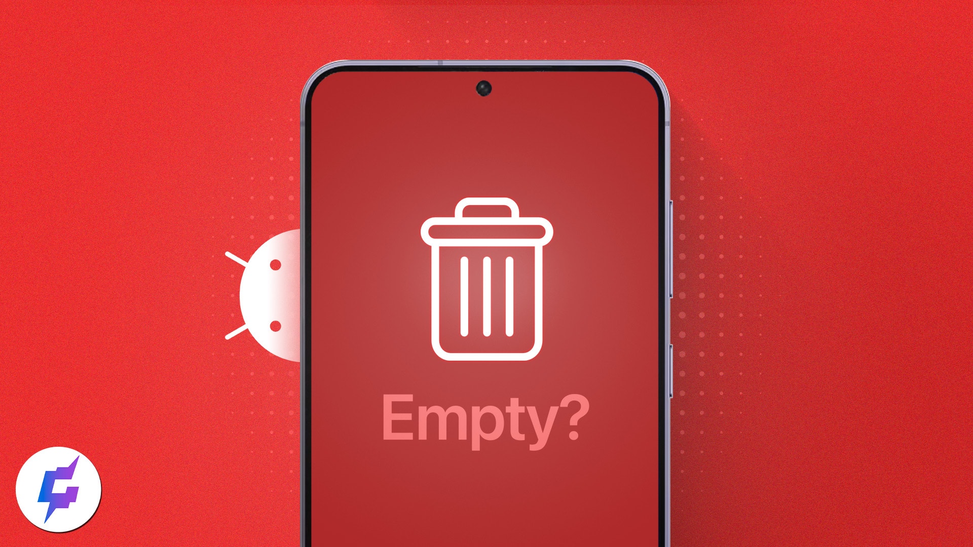 How to empty trash on Android