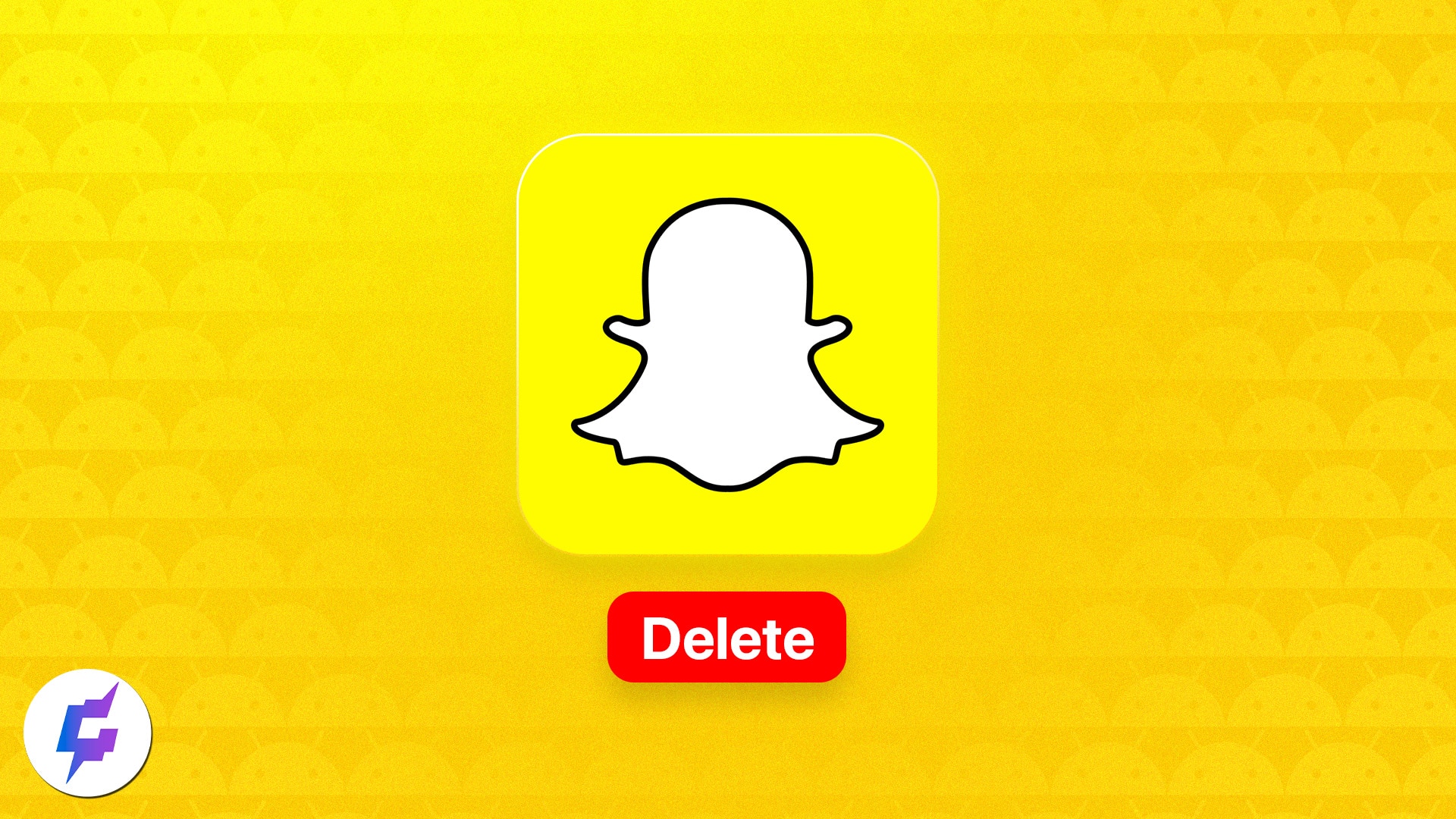 How to delete a Snapchat account on Android